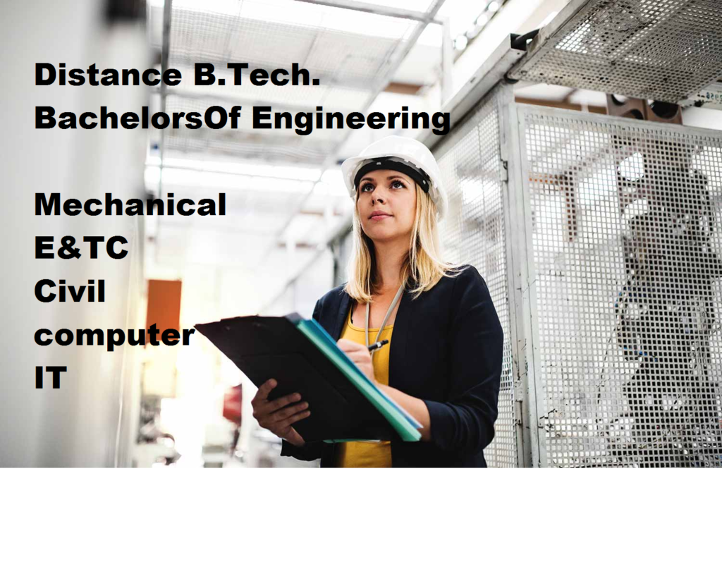 b tech courses|Distance Education